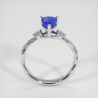 1.66 Ct. Blue Sapphire Ring, 14K White Gold 3