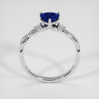 1.44 Ct. Sapphire Ring, 14K White Gold 3