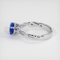 1.67 Ct. Sapphire Ring, 14K White Gold 4