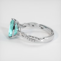 1.83 Ct. Gemstone Ring, 14K White Gold 4