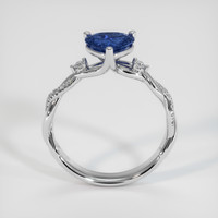 1.92 Ct. Sapphire Ring, 18K White Gold 3
