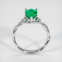 1.66 Ct. Emerald Ring, 18K White Gold 3