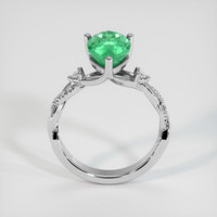 2.55 Ct. Emerald Ring, 18K White Gold 3