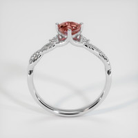 1.06 Ct. Sapphire Ring, 18K White Gold 3