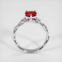 Ruby Ring 1.02 Ct., 18K White Gold Preview