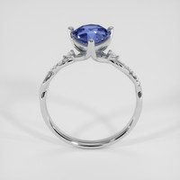 1.45 Ct. Blue Sapphire Ring, 18K White Gold 3
