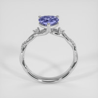 2.31 Ct. Bluish Purple Sapphire Ring, 18K White Gold 3
