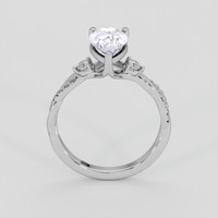 1.87 Ct. Violet Sapphire Ring, 18K White Gold 3