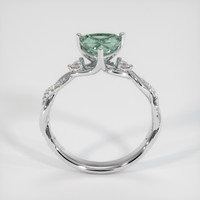 1.13 Ct. Sapphire Ring, 18K White Gold 3