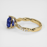 1.76 Ct. Sapphire Ring, 14K Yellow Gold 4
