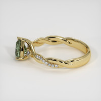0.81 Ct. Gemstone Ring, 14K Yellow Gold 4