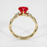 1.68 Ct. Ruby Ring, 14K Yellow Gold 3