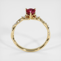 1.02 Ct. Ruby Ring, 14K Yellow Gold 3