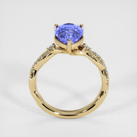 2.78 Ct. Color Change Sapphire Ring, 14K Yellow Gold 3