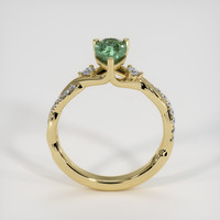 1.62 Ct. Green Sapphire Ring, 14K Yellow Gold 3
