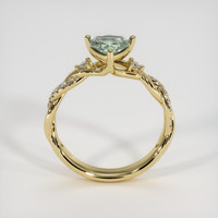0.87 Ct. Sapphire Ring, 14K Yellow Gold 3
