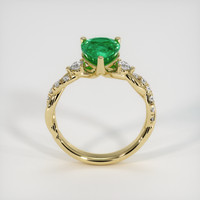 1.91 Ct. Emerald Ring, 18K Yellow Gold 3