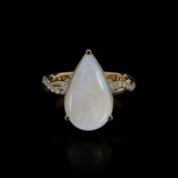 4.17 Ct. Gemstone Ring, 18K Yellow Gold 1