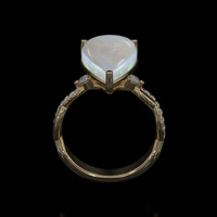 4.17 Ct. Gemstone Ring, 18K Yellow Gold 3