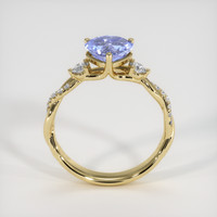 1.63 Ct. Blue Sapphire Ring, 18K Yellow Gold 3