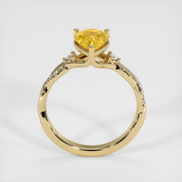 1.58 Ct. Yellow Sapphire Ring, 18K Yellow Gold 3