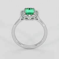 1.19 Ct. Emerald Ring, Platinum 950 3