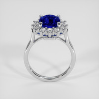 4.03 Ct. Blue Sapphire Ring, Platinum 950 3