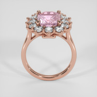 5.24 Ct. Pink Sapphire Ring, 18K Rose Gold 3