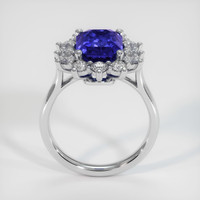 5.49 Ct. Blue Sapphire Ring, 14K White Gold 3