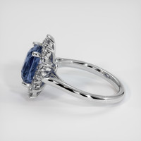 3.52 Ct. Gemstone Ring, 14K White Gold 4