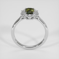 1.24 Ct. Bi Color Sapphire Ring, 14K White Gold 3