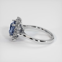 2.41 Ct. Gemstone Ring, 18K White Gold 4
