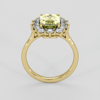 3.26 Ct. Bi Color / Parti Sapphire Ring, 10K Yellow Gold 3