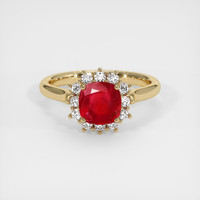 Ruby Ring 1.54 Ct., 14K Yellow Gold Preview