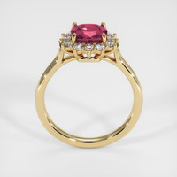 1.41 Ct. Ruby Ring, 14K Yellow Gold 3