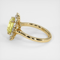 3.05 Ct. Yellow Sapphire Ring, 14K Yellow Gold 4