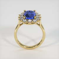 4.02 Ct. Sapphire Ring, 14K Yellow Gold 3