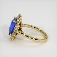 4.02 Ct. Sapphire Ring, 14K Yellow Gold 4