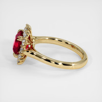 Ruby Ring 2.08 Ct., 18K Yellow Gold Preview