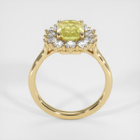 3.05 Ct. Yellow Sapphire Ring, 18K Yellow Gold 3