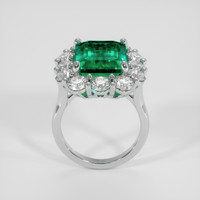 11.15 Ct. Emerald Ring, Platinum 950 3