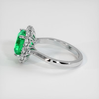 2.81 Ct. Emerald Ring, Platinum 950 4