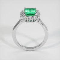 1.33 Ct. Emerald Ring, Platinum 950 3