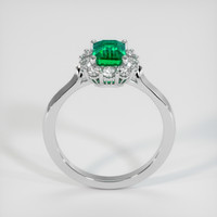 1.28 Ct. Emerald Ring, Platinum 950 3