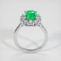 2.65 Ct. Emerald Ring, Platinum 950 3