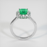 2.34 Ct. Emerald Ring, Platinum 950 3