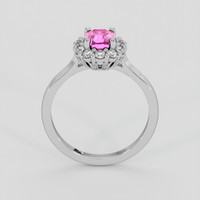 1.51 Ct. Pink Spinel Ring, Platinum 950 3
