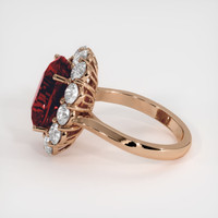 8.03 Ct. Gemstone Ring, 14K Rose Gold 4