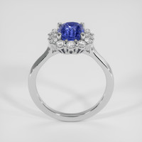 2.31 Ct. Blue Sapphire Ring, 10K White Gold 3