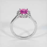 2.26 Ct. Pink Sapphire Ring, 10K White Gold 3